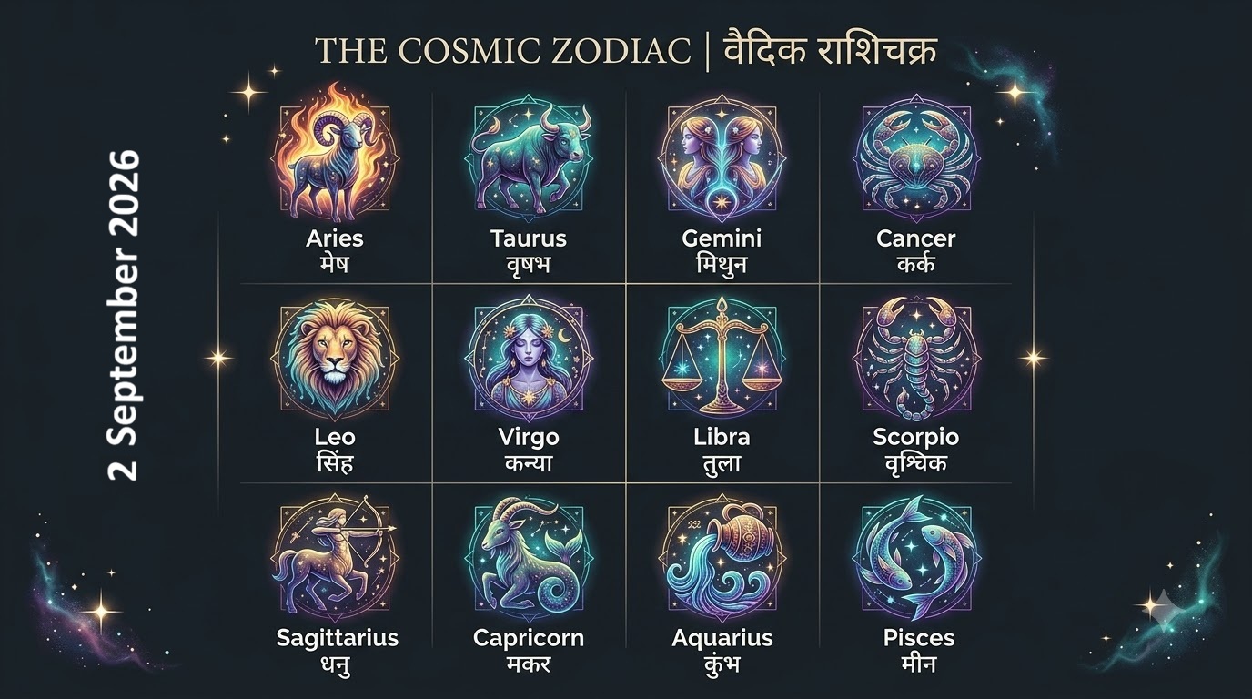 Horoscope Today, September 2, 2026: All 12 Signs